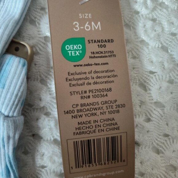 Chickpea Baby 3-pc Daddy's Beach Bud Print Outfit Set Size 3-6 Months - Picture 4 of 5